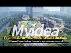 Uitwisseling van kantoormeubilair, van personeelstafels tot conferentietafels en trainingstafels