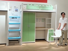 Stabiel Stevig, veelzijdig en hoog beveiligd studentenappartement bed onder de tafel