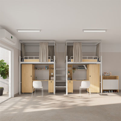 kopen Modern Design Producten Meubelen Metalen Bunk Bed Met Desk Support aanpassing online manufacture