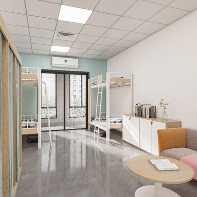 kopen Appartement School Staal Slaapkamer Bunk Bed van Myidea Zwart Wit Grijs Ondersteuning op maat online manufacture
