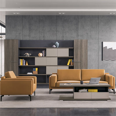 kopen Comfortabele moderne kantoorbank met houten frame online manufacture