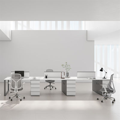 kopen Robuust tweekleurig metalen frame moderne aanpassing kantoor bureau voor zware ladingcapaciteit online manufacture