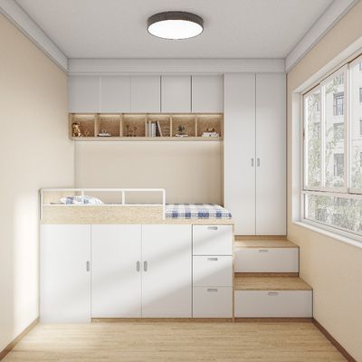 kopen Loft House Treehouse Bouw je eigen bunk bed met Slide Out Bed Support aanpassing online manufacture