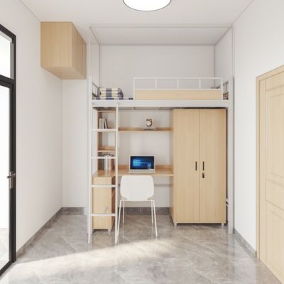 Kopen In lijn met het moderne ontwerp met bed gordijn frame en ondersteuning aanpassing bed gordijn van de studentenwoning onder de bed tafel online manufacture