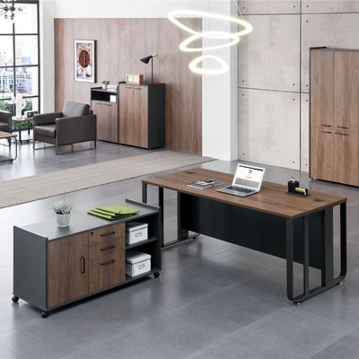 kopen Ondersteuning van aanpassing Hoog Stabiliteit Personeel Uitvoerend Moderne kantoor bureau met harmonieuze kleurmatch online manufacture