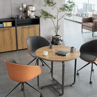 Kopen Ondersteuning aanpassing Modern ontwerp klein en eenvoudig te installeren zakelijke onderhandelingen bureau meubels online manufacture