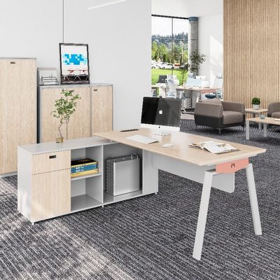 kopen Ondersteuning aanpassing Foshan fabriek Myidea Modern 4 personen kantoormeubelen Werkstation Tafel Met Metalen Leg, Staff Executive Modern Office Werkstation Desk online manufacture