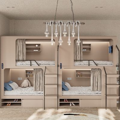kopen Ondersteuning aanpassing Moderne appartement Houten bedden met schoenenbakken Montage vereist Grijz/Zilver online manufacture