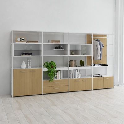 Rectangular File Cabinet Large Storage Space