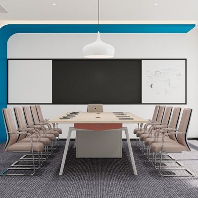kopen Ondersteuning van aanpassing Grote conferentietafel 50 mm Topdikte Met inline stopcontacten en kabeldoos online manufacture