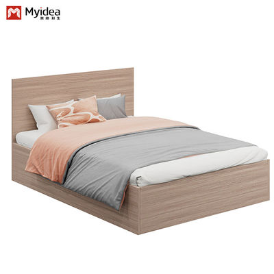 kopen Ondersteuning van aanpassing Moderne minimalistische houten eenpersoonsbed Voor slaapkamer School Appartement Hotel/slaapkamermeubelen online manufacture