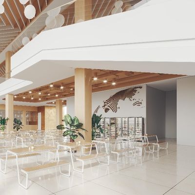 Kopen Multifunktioneel restaurantmeubilair Geïntegreerde tafel en stoel Ontwerp van Myidea Ondersteuning aanpassing online manufacture