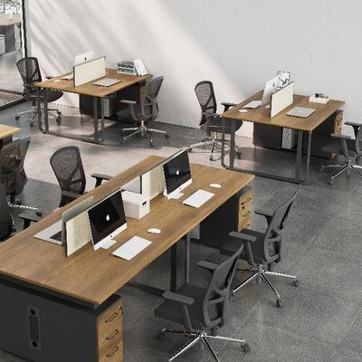 kopen Tweepersoons modulair kantoorbureau combinatie met aanpassing Uitbreidbare functie en drie laden Nog geen beoordelingen online manufacture