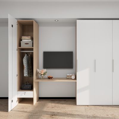 Kopen Moderne aanpassing Bedkamermeubilair Moderne eenvoudige ontwerp Metalen kast Met hangende stok Ruime opslagruimten Midden bureau Woonkamer online manufacture