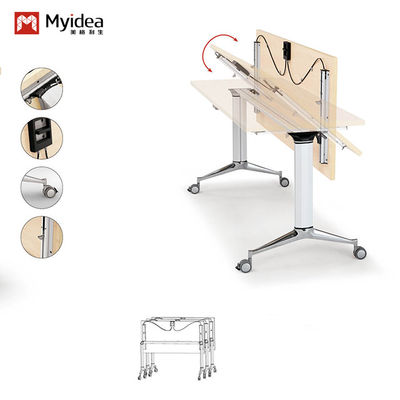 kopen Ondersteuning van aanpassing Klassiek Modern Ontwerp Opvouwbaar Kantoor Bureau Grote trainingsruimte Meubelen Thuis School Kantoor Opleidingslessen Paneel Houten stijl online manufacture