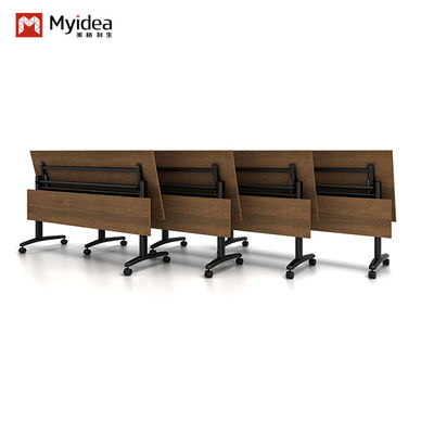 kopen Dark Series Design Ondersteuning aanpassing Verplaatsbaar Opvouwbaar Kantoor Bureaublad Grote trainingsruimte Meubelen Modulair Houten plank Stijl Homeschool Office online manufacture