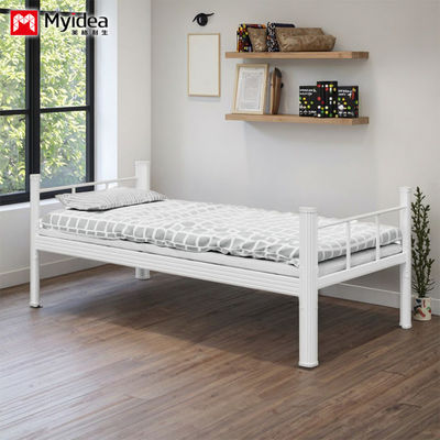 Student Dormitory Bed Single layer Iron Frame Bed