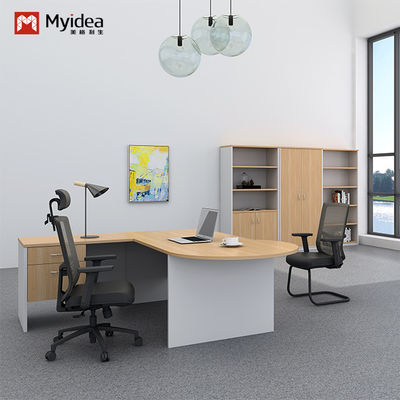 kopen Eenvoudig Bureau voor Eén Persoon, Onafhankelijk, met Grote Werkblad, W1600*D800*H750 MFC Houtstijl Kantoormeubilair, Supervisor Bureau online manufacture