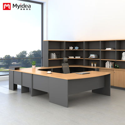 kopen Aanpassing Klassieke Executive Desk Cabinets Schutterijen en gegevensopslag voor bedrijfscomputers in commerciële kantoormeubels online manufacture