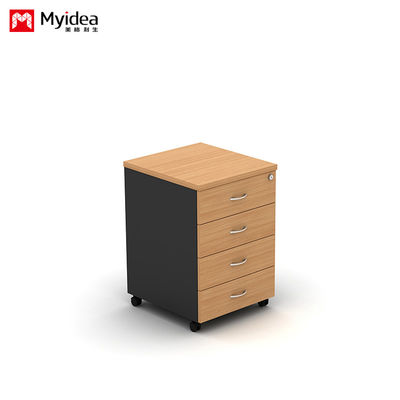 kopen Aanpassing Vaste Activiteitskast, Meerdere Kleuren Vier laden Verplaatsbare kast voor Office Desk Storage File online manufacture