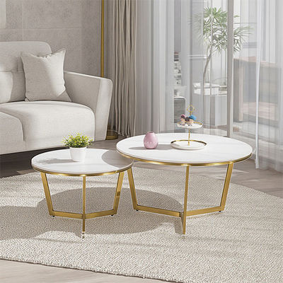 Contemporary Minimalist Metal Style Coffee Table for Apartment Living Room Bedroom Hotel Home Support Customization