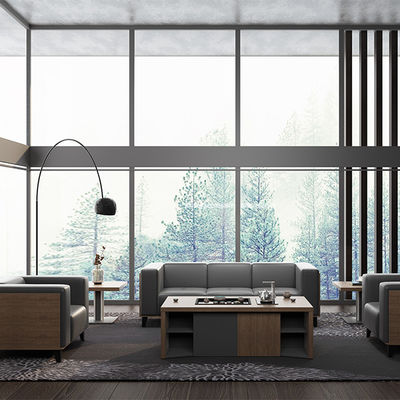 kopen Moderne minimalistische modulaire combinatie van leersofa's voor rustruimte online manufacture