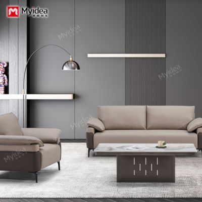 kopen Luxe Moderne Kantoormeubelen, Commerciële Meubelen, Hoekbank, Directiebank, Moderne Leren Kantoorbank online manufacture