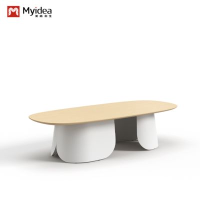 Commercial And Household Coffee Tables With Unique Shapes, Simple And Modern Light Colored Tea Tables, Living Room Coffee Tables