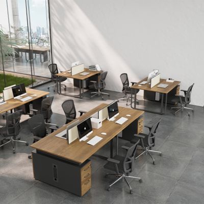 kopen Bureau voor twee personen, bureau voor vier personen, bureau en lades voor werknemers van het bedrijf, bureau met grote opslagcapaciteit, computerbureau online manufacture