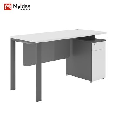 customization customizable minimally modern office desk with cabinet for single or multiple employees high quality office furniture