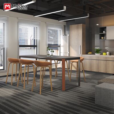 The Company's Employee Pantry bar Counter Is Made of Waterproof Rock Board, and the Simple Tea Table Can Be Customized