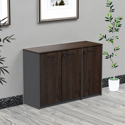 Dark-toned Modern Design Eco-Friendly Filing Cabinet for Office Space Use Easy Assembly Factory wholesale