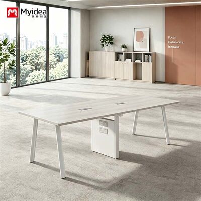 kopen Moderne vergadertafel met A-vormige stalen poten – minimalistische esthetiek, heavy-duty stalen frame en stevige constructie voor professionele werkruimtes. online manufacture
