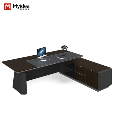 Bureau van de baas Eenvoudige moderne tafel- en stoelcombinatie Nieuwe Chinese stijl Grote klas bureau Enkele president's bureau Manager's kantoormeubilair