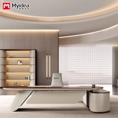 maatwerk modieus, lichte luxe, grote baas, directiebureau, senior directiebureau, bureau van de voorzitter, opbergbureau