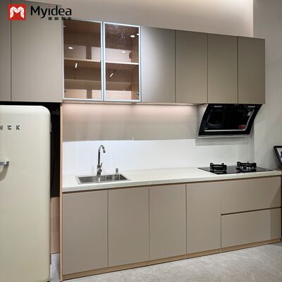 Aanpasbare houten moderne ingangskasten voor hotelappartementen en slaapzalen-commercieel gebruik Vrijstaande opslagoplossingen